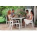 KETER HARMONY Záhradný stôl, 160 x 90 x 74 cm, biela/cappuccino 17201231