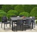 KETER MELODY Záhradný stôl, 160,5 x 94,5 x 74,5 cm, cappuccino 17190205
