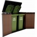 KETER DARWIN 1150L Skrinka, 141 x 82 x 120 cm, hnedá 17213243