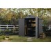 KETER DARWIN 6 x 4 záhradný domček, 190 x 121 x 221 cm, sivý 17210351