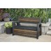 KETER DECO GARDEN BENCH 227L Úložná lavica, 133 x 61 x 89 cm, walnut 17213853