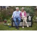 KETER DECO GARDEN BENCH 227L Úložná lavica, 133 x 61 x 89 cm, sivá 17213853
