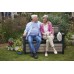 KETER DECO GARDEN BENCH 227L Úložná lavica, 133 x 61 x 89 cm, ashwood 17213853