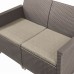 KETER ELODIE 2 SEATER Set záhradný s úložným stolom, cappuccino/piesková 17211877