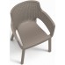 KETER EVA Záhradná stolička, 57,7 x 62,5 x 79 cm, cappuccino 17210109