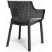 KETER EVA Záhradná stolička, 57,7 x 62,5 x 79 cm, grafit 17210109