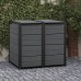 KETER HIDE AWAY 2x240L Skrinka na popolnice, 138,1 x 84,3 x 121,2 cm, sivá 17213790