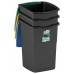 KIS KORAL 3x47L Set 3 odpadkových košov pre recykláciu