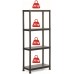 KIS PLUS 60/4 regál 135x60x30 cm, čierna 9503