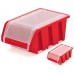 Kistenberg TRUCK PLUS Plastový úložný box uzatvárateľný, 49x29,8x21cm, červená KTR50F