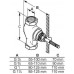 KLUDI podomietkový ventil DN 32, prípravná montáž 29215
