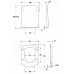 KOLO Nova Pro WC sedadlo, tvrdé, z Duroplastu, pravouhlé, Click2Clean M30122000