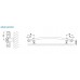 Korado KORALUX RONDO Classic Kúpeľňový radiátor KRC 900.450 White RAL 9016 KRC09000450-10
