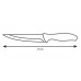 LAMART KERA / BAMBOO Nôž univerzálny LT2053, čepeľ 13 cm, keramika, 42001134