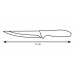 LAMART BLADE Nôž plátkovací LT2024, čepeľ 20 cm, čierna / nerez, 42000183