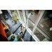LEIFHEIT Window Cleaner Vysávač na okná + mop + tyč 43 cm + sacia hubica 17 cm 51016