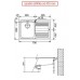 Franke Logica LLX 611/7, 790x500 mm, nerezový drez 101.0120.188