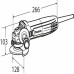 Makita GA4530R Úhlová brúska (720W/115mm)