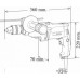 Makita HP2051HJ Príklepová vŕtačka, 13mm, 2 rýchlosti,720W, Makpac