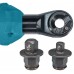 Makita DWR180Z Aku račňový uťahovák 47,5 Nm, 800 U/min, 1/4" a 3/8" (18V), bez aku