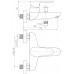 NOVASERVIS TITANIA Smart vaňová batéria, 150mm, chróm 98020/1,0