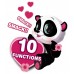 YOYO Panda interaktívne 28cm, plyšový 23495199