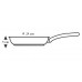 BERGNER Panvica s nepriľnavým povrchom 24cm SPARK, červená BG-6735cerv