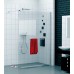 RONAL PDT4P Pur samostatná stena s profilom, 70 cm, chróm / zrkadlové PDT4P0701053