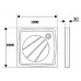 RAVAK PERSEUS PRO 100 štvorcová sprchová vanička 100x100 cm XA03AA01010