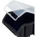 Kistenberg TRUCK PLUS Plastový úložný box s vekom, 23x16x12cm, čierny KTR23F-S411