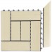 G21 WPC Prechodová lišta pre dlaždice Cumaru, 38,5 x 7,5 cm rohová (pravá) 63910061