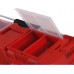 PROSPERPLAST PRACTIC Plastový kufor na náradie červený 598 x 286 x 327 mm N25APFI