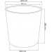 Prosperplast RATO ROUND Kvetináč 40cm, 38l, mocca DRTUS400L