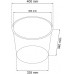 Prosperplast RATO TUBUS Kvetináč 40cm, 35l, biely DRTUS400