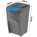 Prosperplast SORTIBOX Sada 3 odpadkových košov 3x35l, biela IKWB35S3