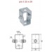 RABOVSKÝ Výkyvný strmeň pre C 25x20 mm 35302143