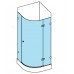 RAVAK Brilliant BSKK3-90 R štvrťkruhový sprchovací kút, chróm + transparent 3UP77A00Y1