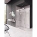 RAVAK MATRIX MSDPS-100/100 R Sprchové dvere s pevnou stenou white + Transparent 0WPAA100Z1