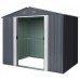 Riwall RMSA 6x8 Anthracite - záhradný domček kovový 2,4 x 1,7 m SD-X0608-H170C-A