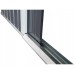 Riwall RMSA 6x8 Anthracite - záhradný domček kovový 2,4 x 1,7 m SD-X0608-H170C-A