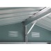 Riwall RMSA 6x8 Anthracite - záhradný domček kovový 2,4 x 1,7 m SD-X0608-H170C-A