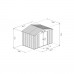 Riwall PRO RMSA 8x10 Brown - záhradný domček kovový 3 x 2,4 m SD-X0810-H170C-B