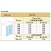 RONAL PLS4 Pur Light S posuvné dvere + 2stěny, 160-200cm, biela/Cristal perly PLS4SM40444