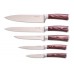 Sada nožov G21 Gourmet Steely 5 ks + nerez blok 60022164