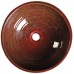 SAPHO ATTILA keramické umývadlo, priemer 44cm, purpurovo červená DK003