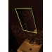 SAPHO FLOAT zrkadlo s RGB osvetlením 90x55cm, biela 22562