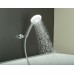 SAPHO Ručná masážna sprcha, 3 funkcie so systémom Airmix, biela/chróm SK315