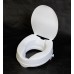 SAPHO SENIOR WC sedátko zvýšenej 10cm, bez madiel, biele A0071001