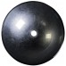 SAPHO SKIN sklenené umývadlo priemer 42cm, metalická šedá 2501-16