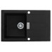 Franke SET T20 tectonitový drez SID 611-78 cierna + drezová batéria FN 0147 + FDF 9046 XS